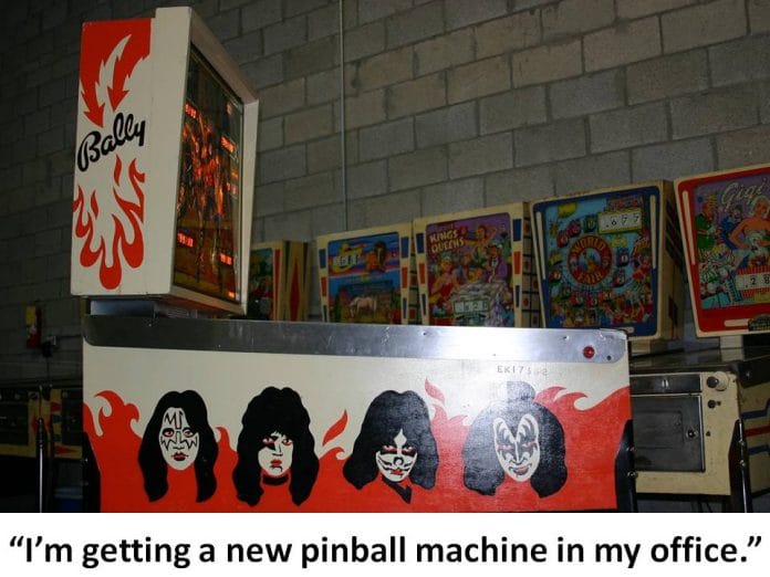 Kiss Pinball Machine