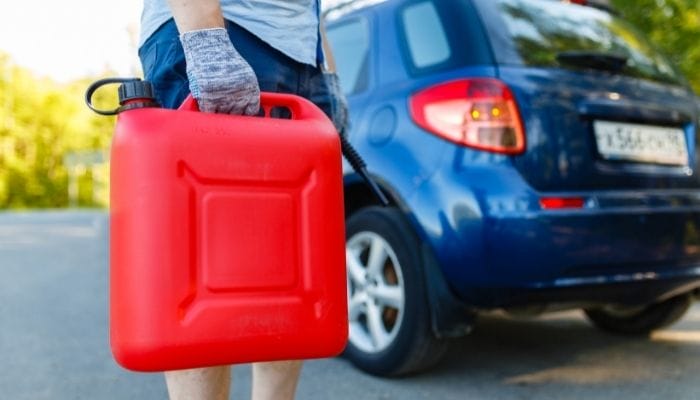 Precautions for Carrying Gas Cans